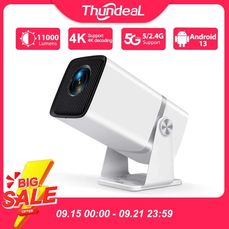 Thundeal 4k full hd проектор fhd