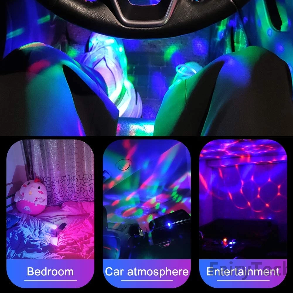 Dj lighting sound party auto usb - Фотография_3