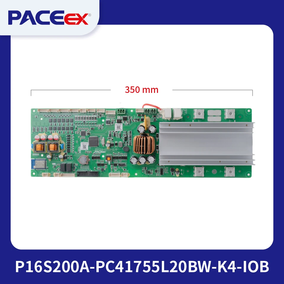 Paceex 16s 200a bms active equilibrium - Фотография_2