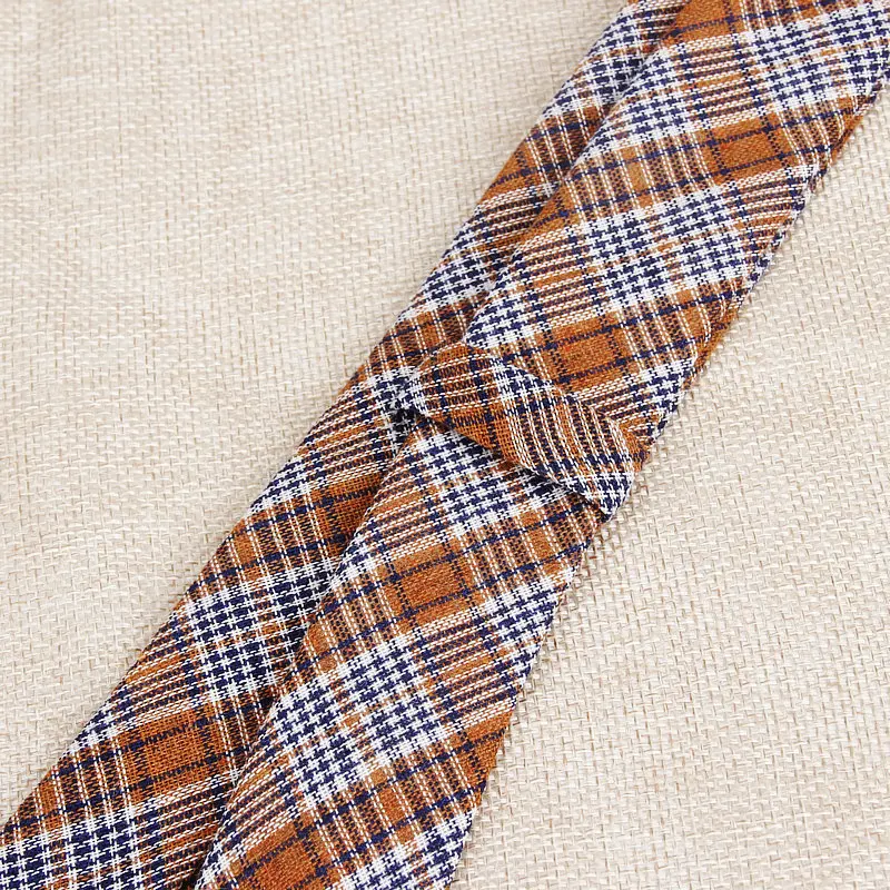 Галстук мужской в клетку - Фотография_5