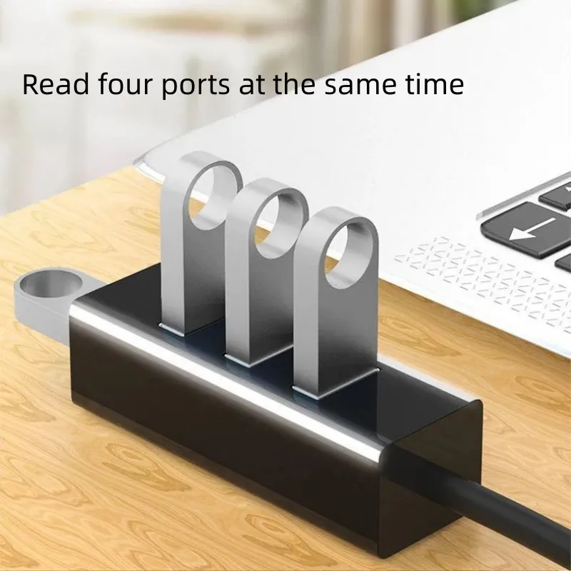 Портативный 4-портовый концентратор usb 3.0 - Фотография_2