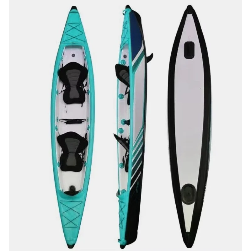 Портативный надувной океанский каяк и sup-набор на 2 человека