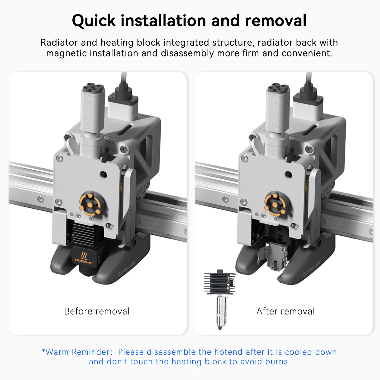 Для bambu lab a1 mini hotend kit 0 - Фотография_5