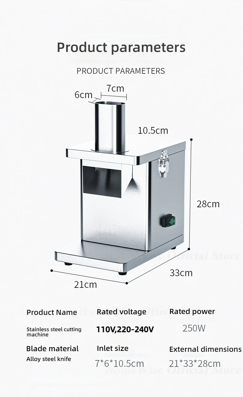 Lx evec коммерческая электрическая машина для резки овощных кубиков - Фотография_6