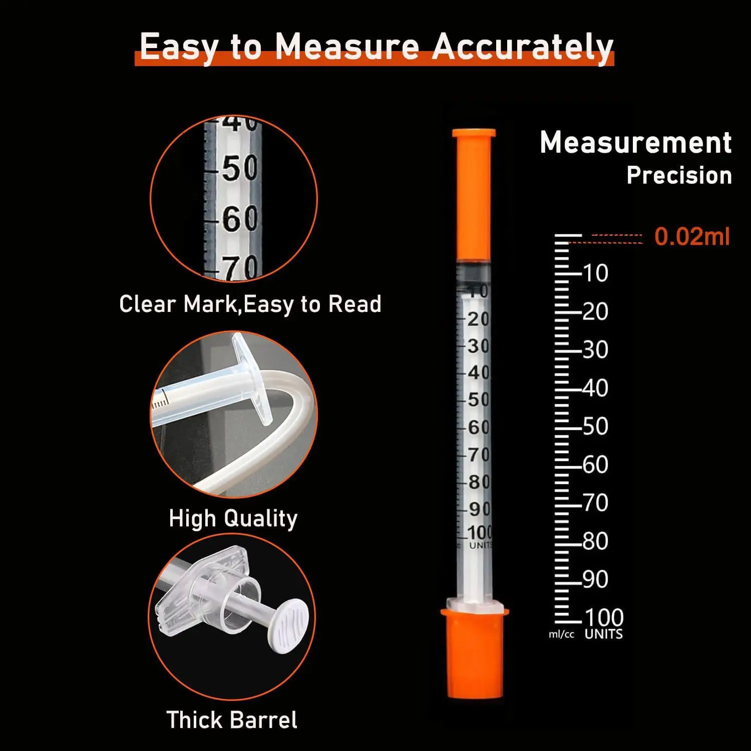 1 мл, 1 куб.см, инсулиновый шприц с иглой - Фотография_2