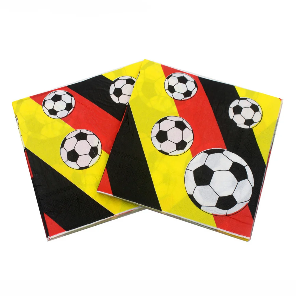 Салфетка с футбольным принтом - Фотография_5