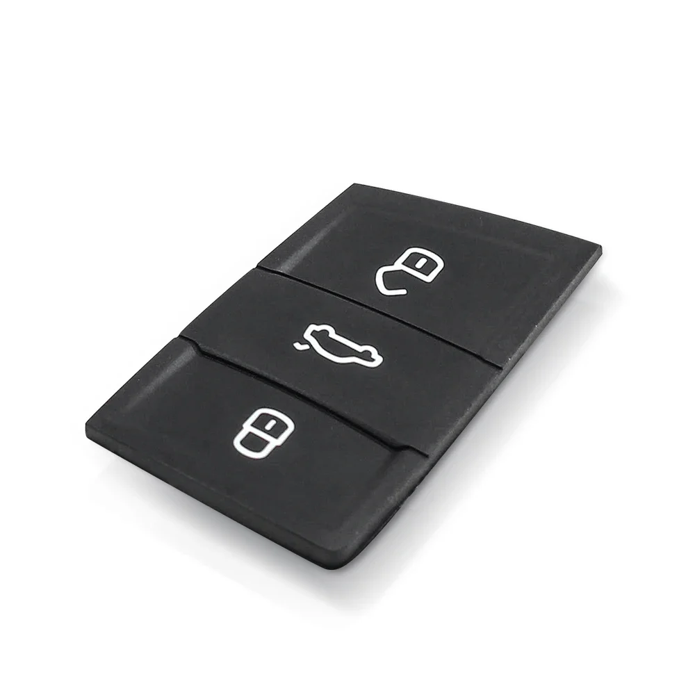 Keyyou 3-кнопочный резиновый дистанционный - Фотография_3