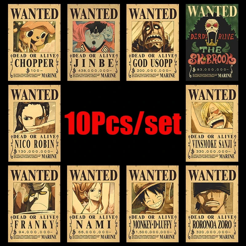 Аниме one piece luffy wanted - Фотография_4