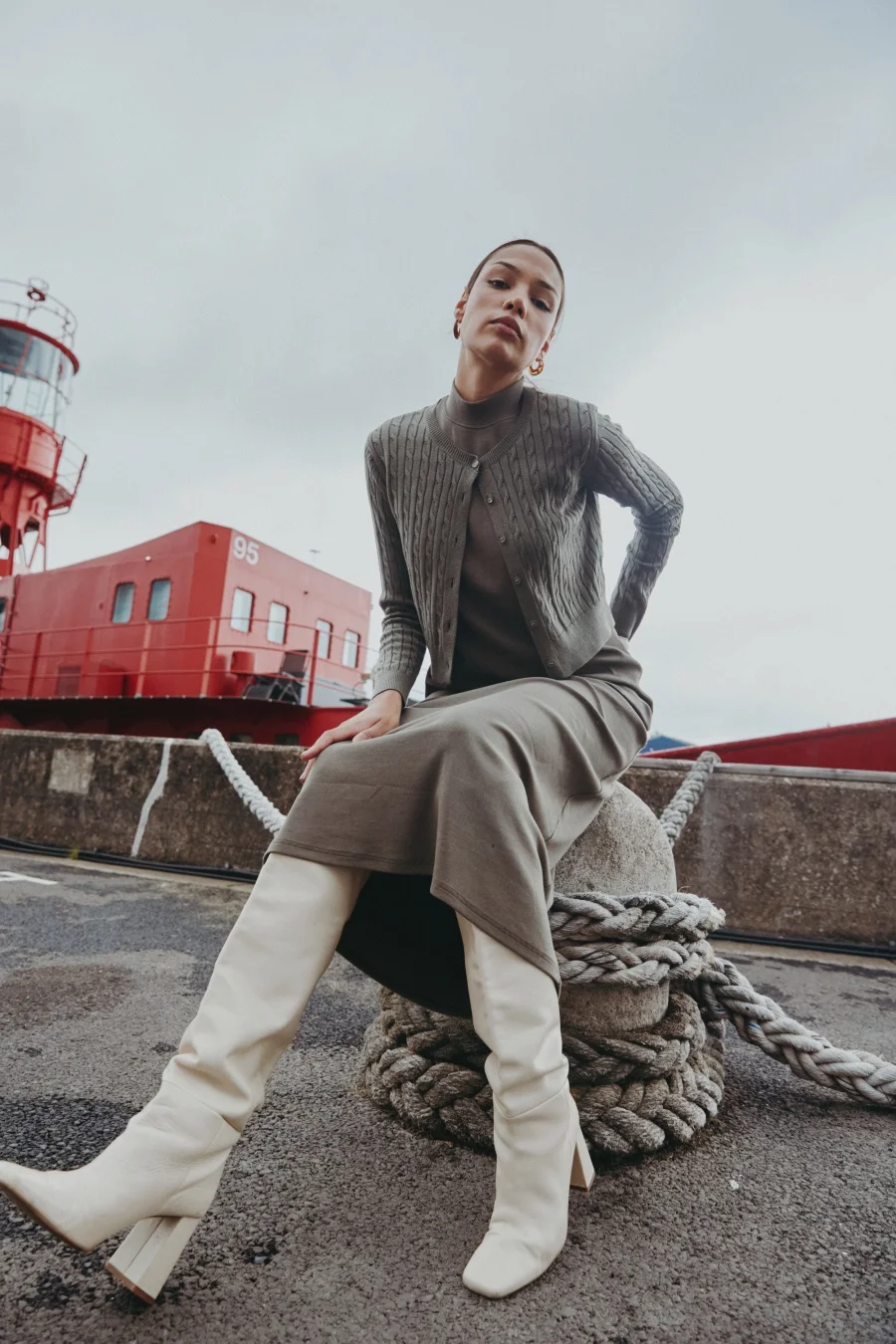 As aw25 новый дизайн вязаный тросовый - Фотография_2