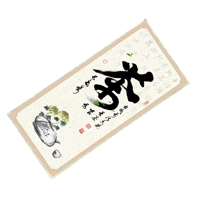 Утолщенное чайное полотенце 17*35 см из оленьей кожи - Фотография_5