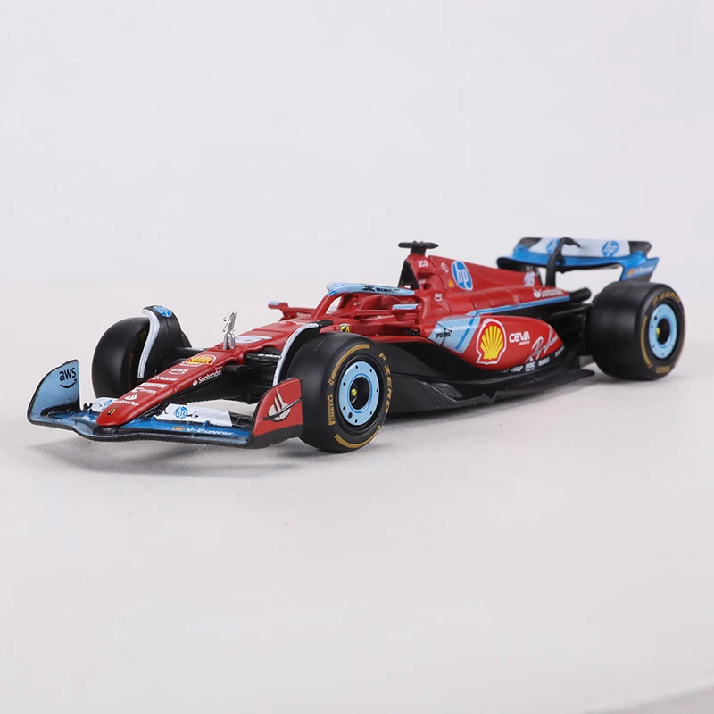 Бурго 1:43 ferraro sf24 майами гп # 16-гоночный автомобиль из сплава - Фотография_2