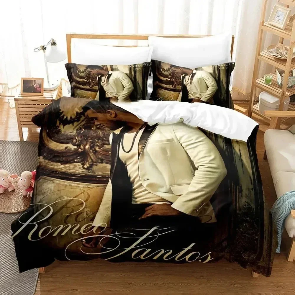 Комплект постельного белья romeo santos с 3d принтом - Фотография_4