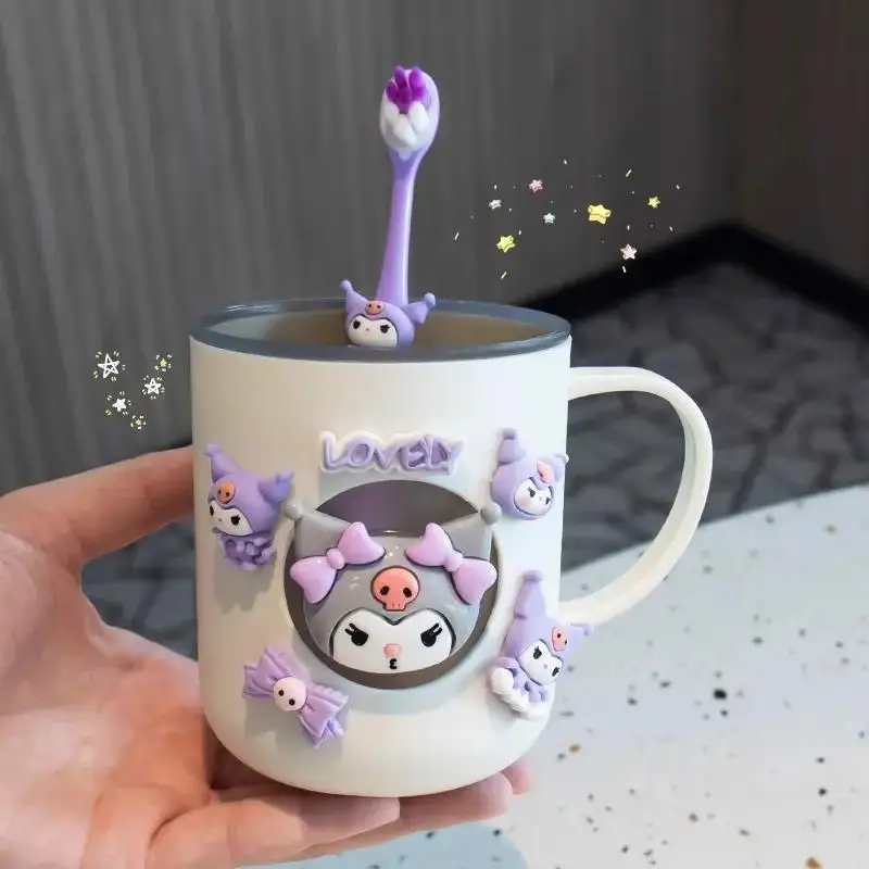 Kuromi милая мультяшная чашка для чистки зубов