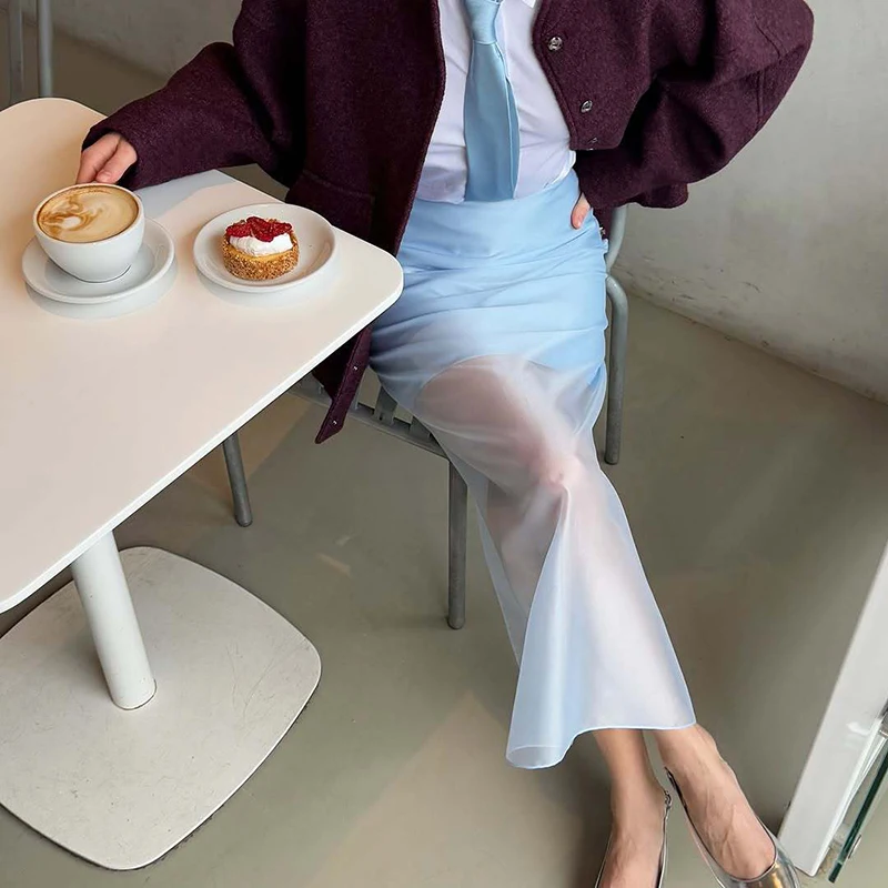 Tornove, прозрачная юбка с высокой талией - Фотография_2