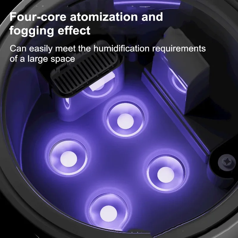 Ультразвуковой увлажнитель воздуха 25л для бытовой спальни - Фотография_5