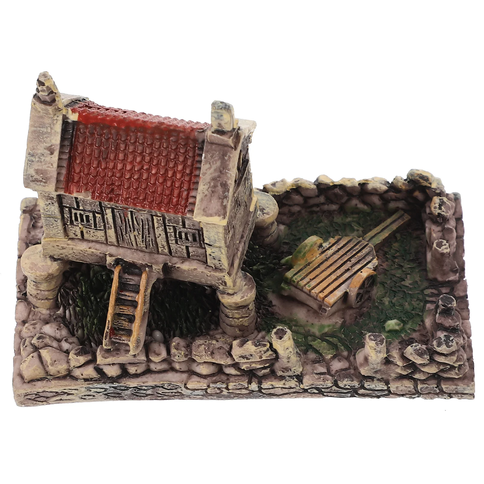 Миниатюрный каменный дом из смолы - Фотография_4