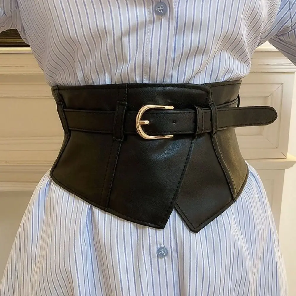 Регулируемые эластичные пояса в стиле панк из искусственной кожи