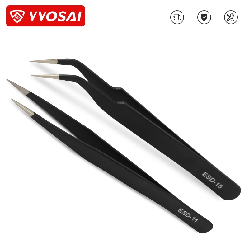 Vvosai изогнутые прямые пинцеты