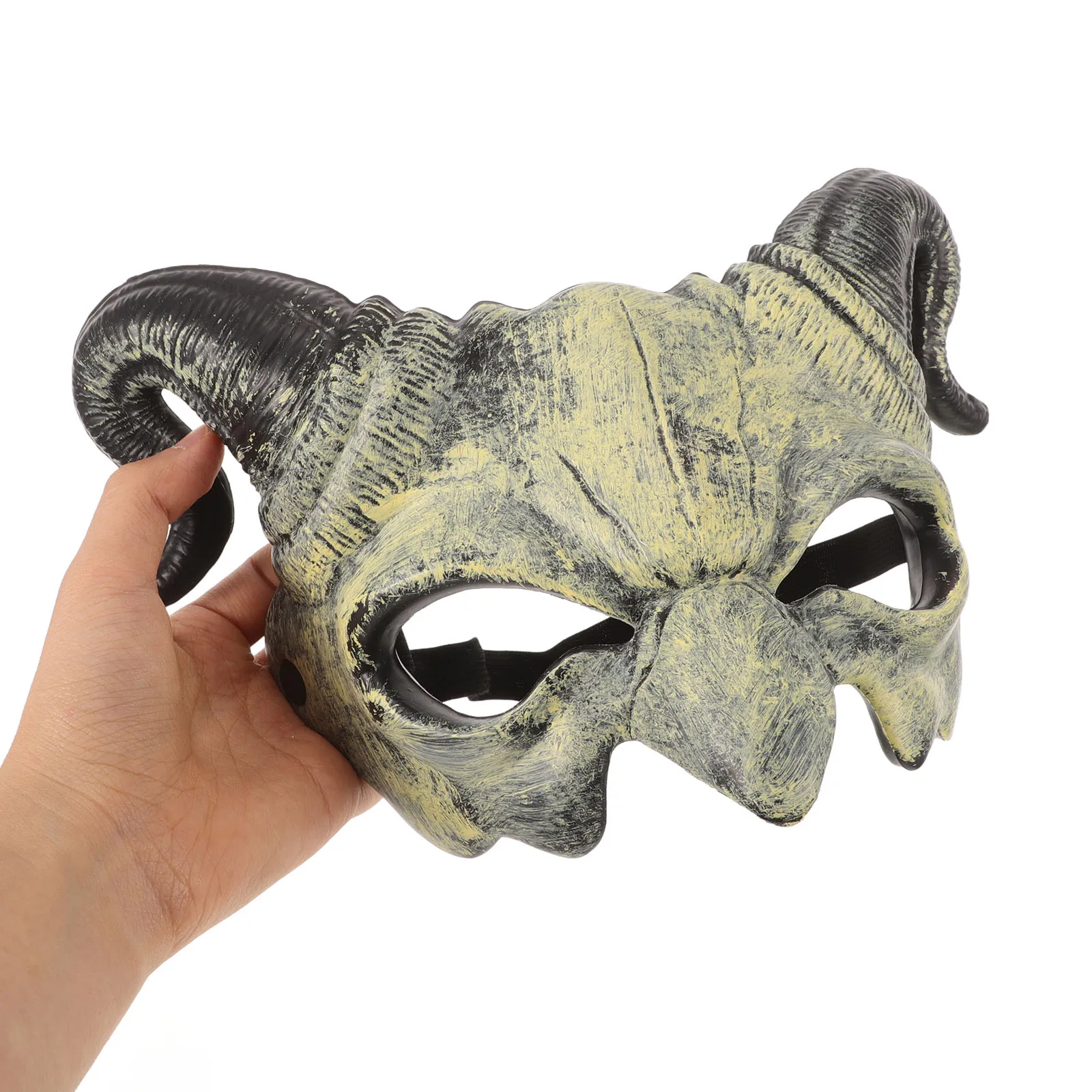 Маска с овечьим рогом - Фотография_2