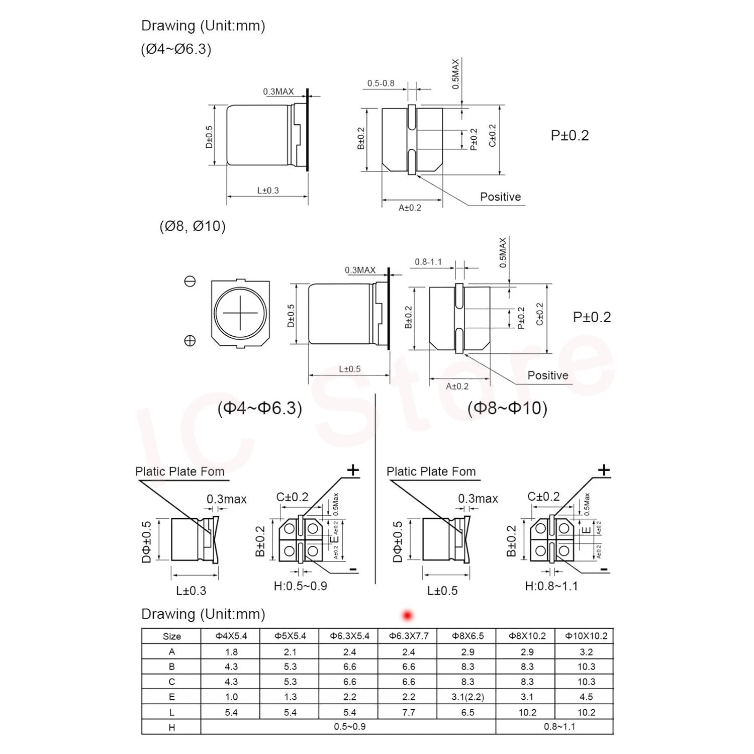 Электролитический конденсатор smd 6 - Фотография_6