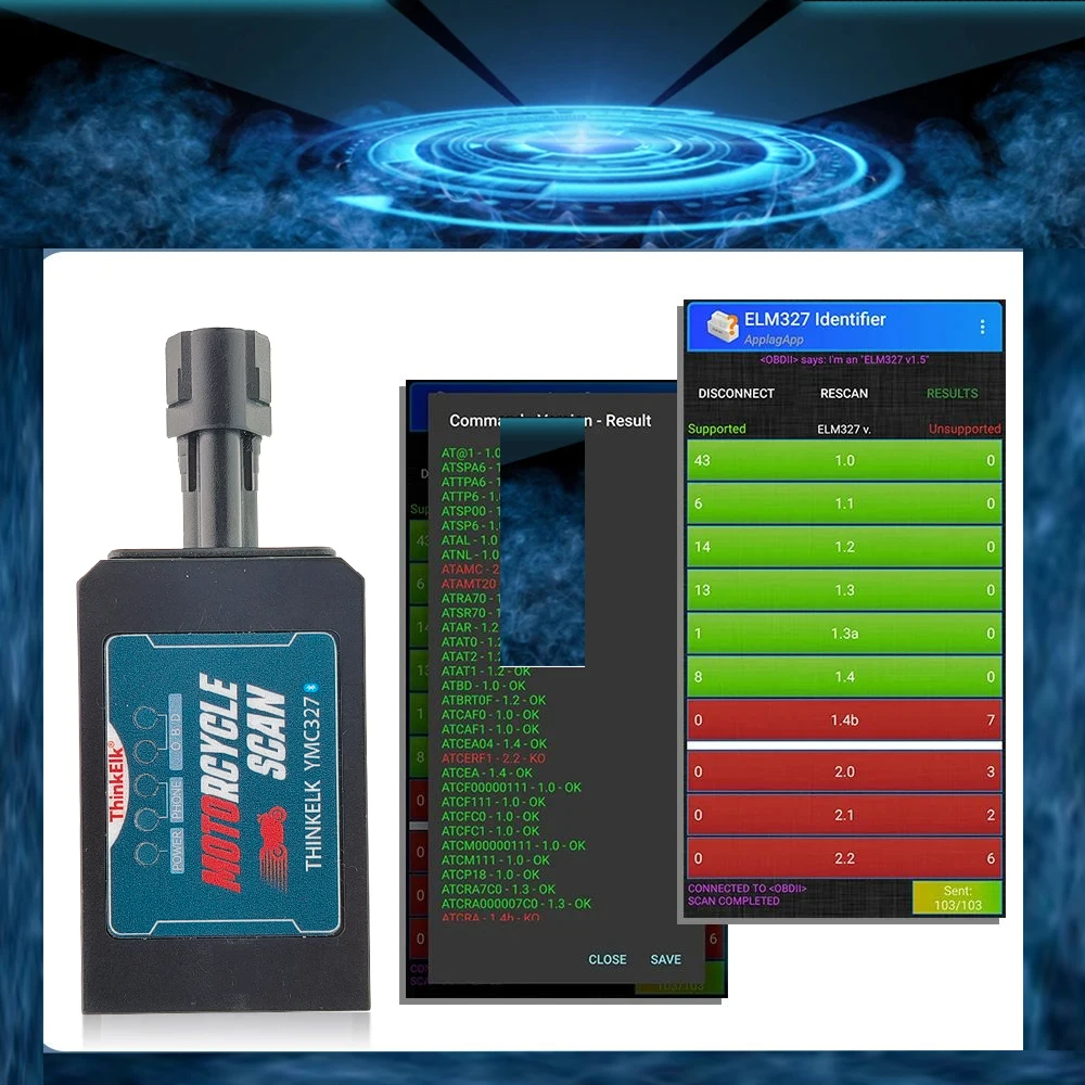 Pk elm327 v1.5 для yamaha thinkelk - Фотография_3