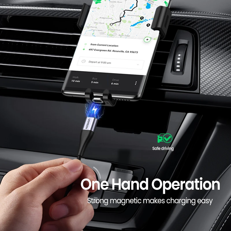 Ugreen magnetic usb зарядка кабеля - Фотография_5