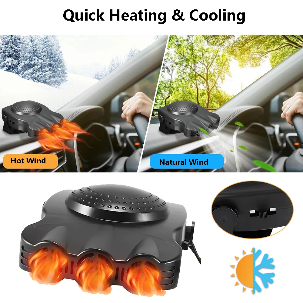 Автомобильный обогреватель 2 в 1 - Фотография_3