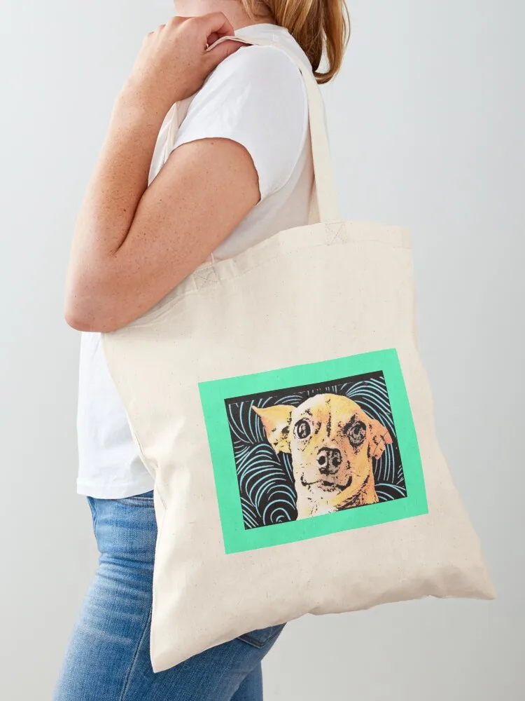 Chiweenie love tote bag подарочная