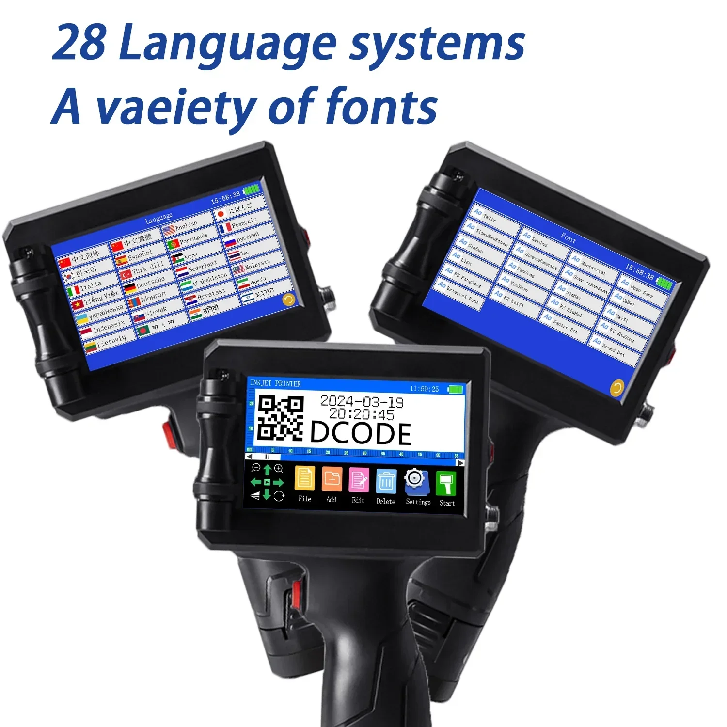 Мм портативный ручной струйный - Фотография_3