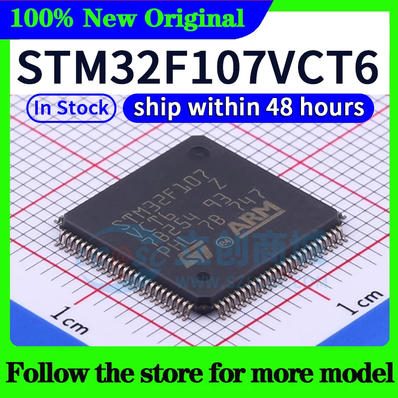 Stm32f107vct6 stm32f107vbt6 stm32f107rct6 - Фотография_2