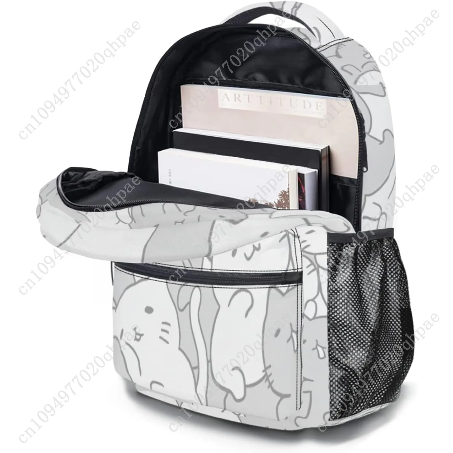 Fett рюкзак с милым котом для мальчиков - Фотография_3