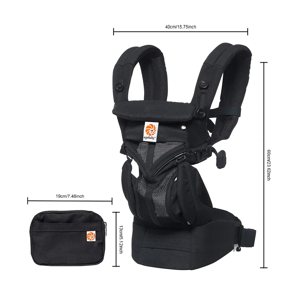 Egobaby omini 360 — переноска-кенгуру с дышащей сеткой - Фотография_5