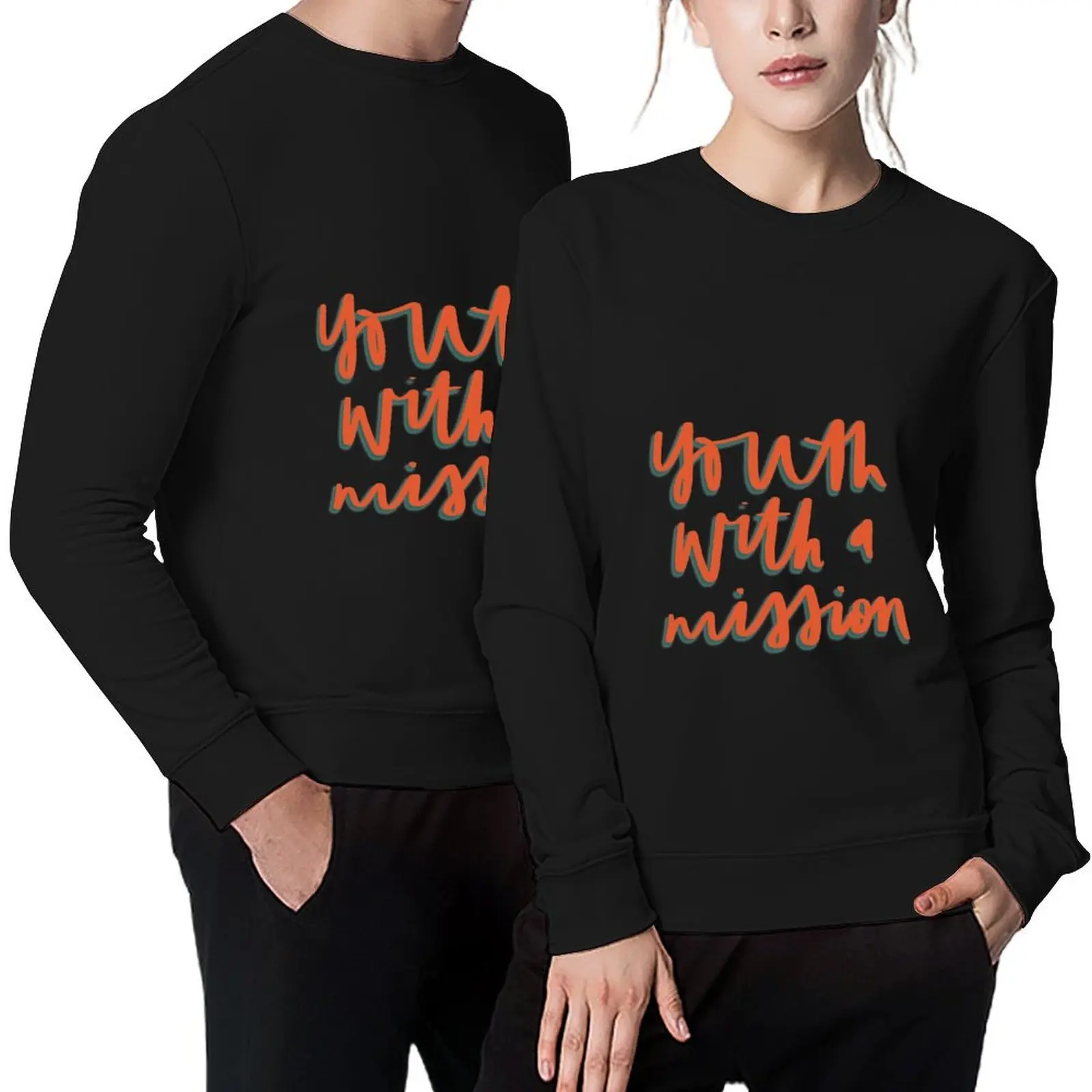 Youth with a mission красный пуловер