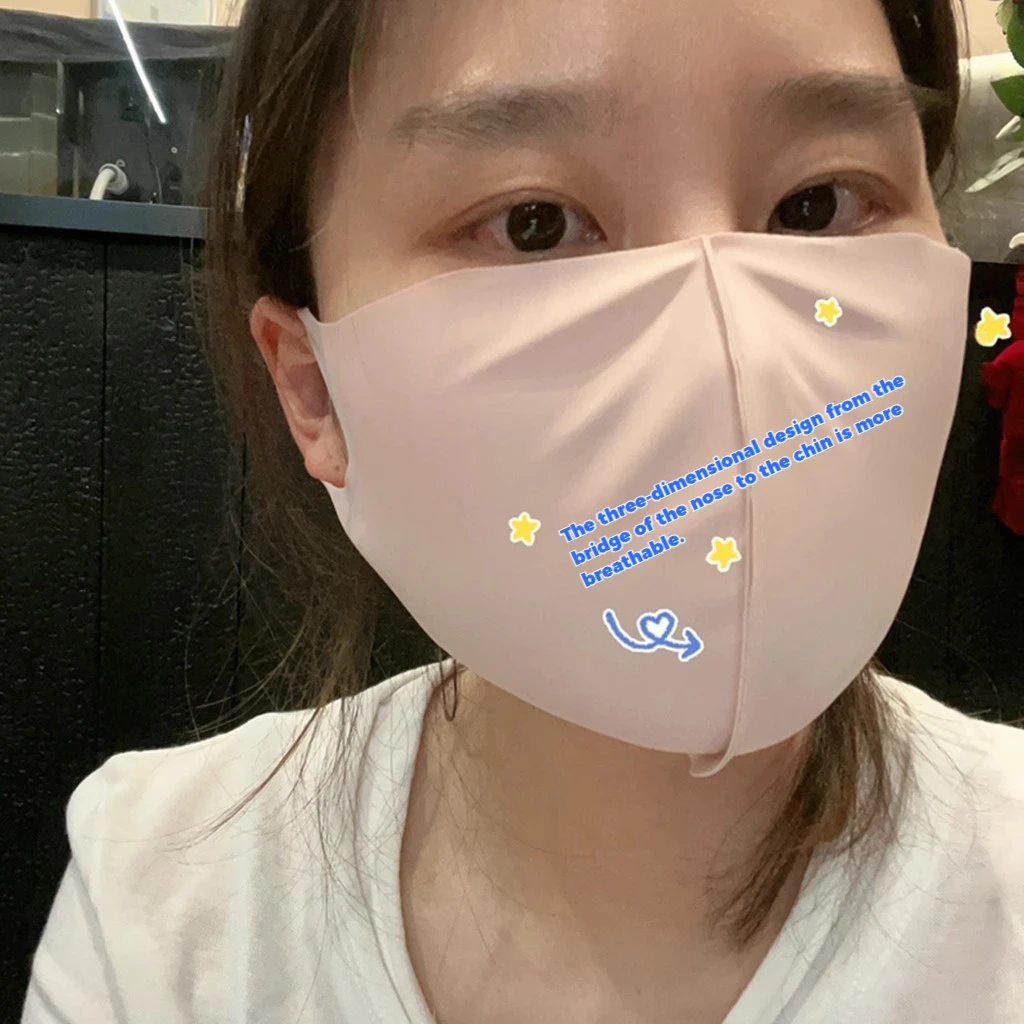 Летняя upf50 + солнцезащитная маска для лица для женщин - Фотография_2