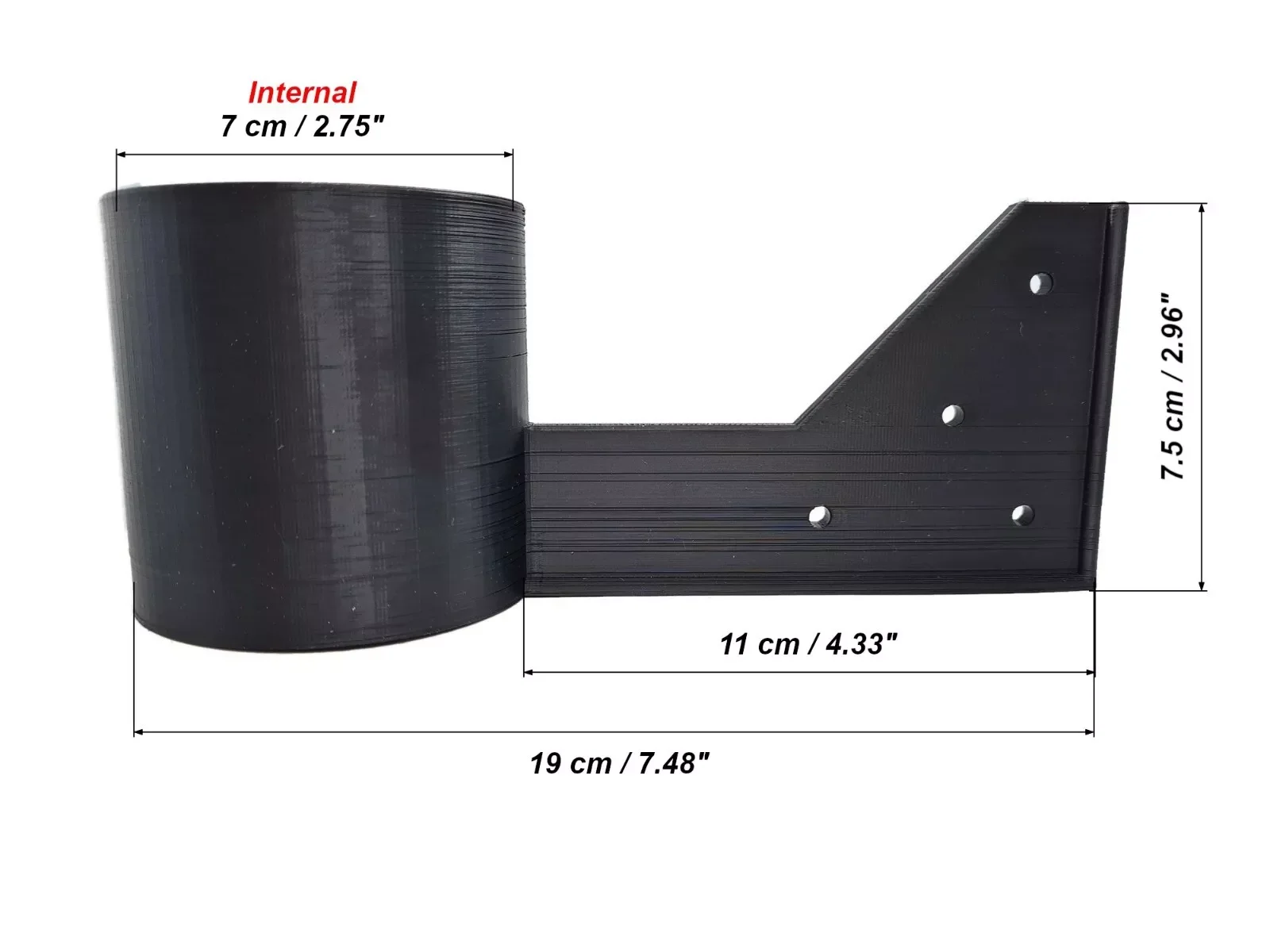 Держатель для напитков в кабине с винтами - Фотография_4