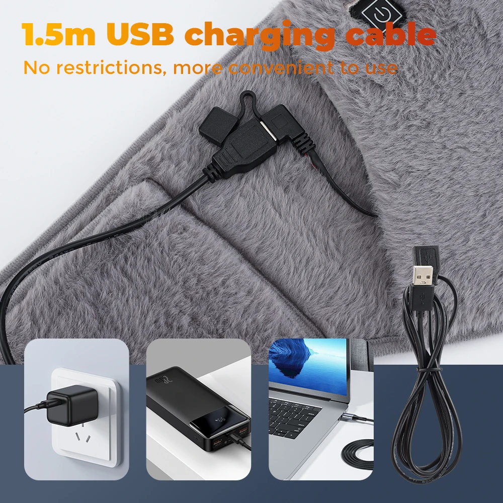 Usb электрический нагревательный пояс - Фотография_6