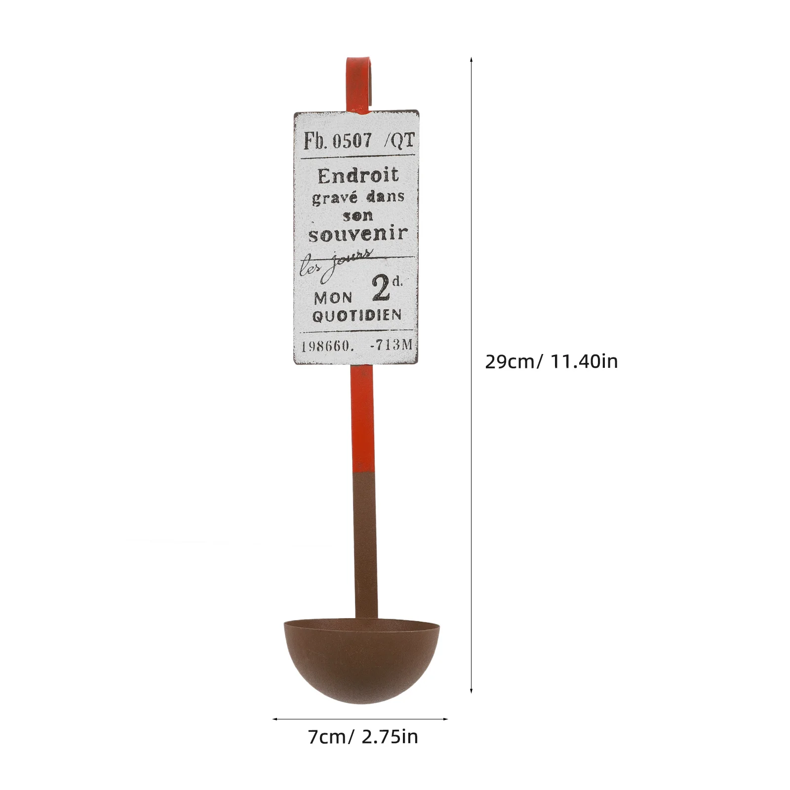 Железный подвесной цветочный горшок - Фотография_4