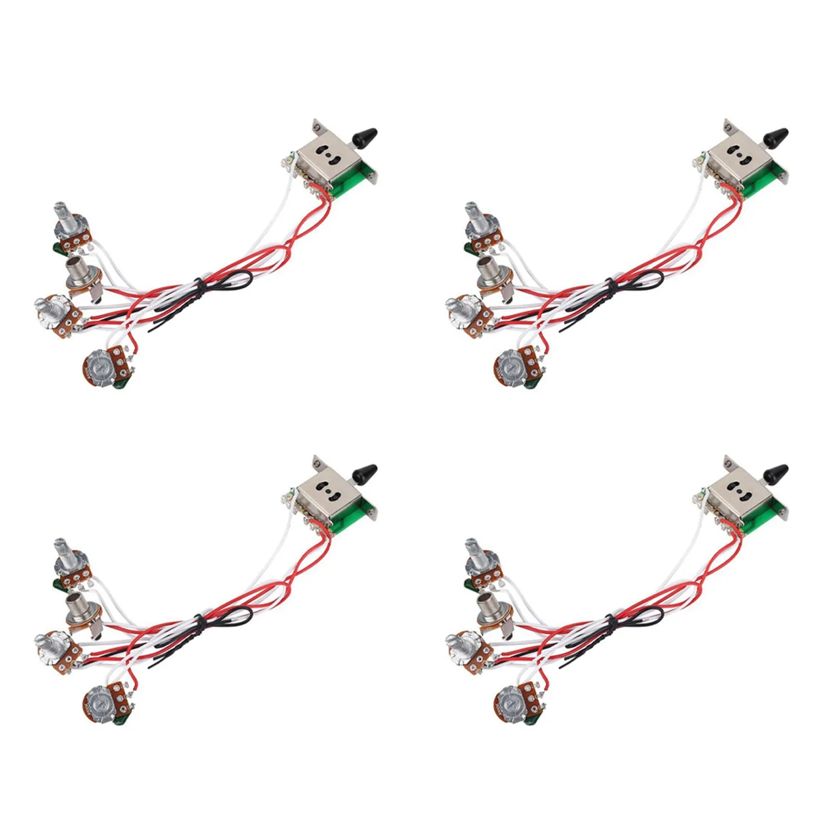 Baau 4x потенциометры для страт-гитары