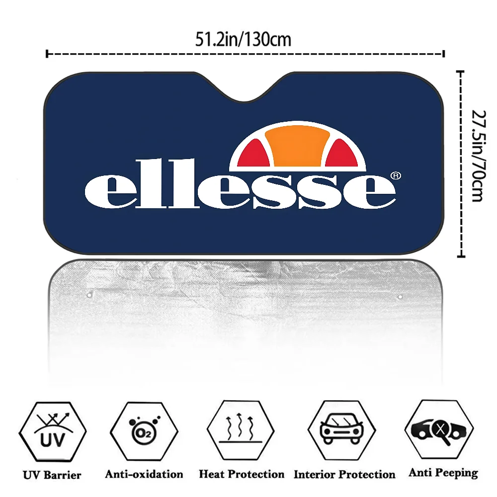 E-ellesse автомобильный солнцезащитный козырек на переднее окно - Фотография_4