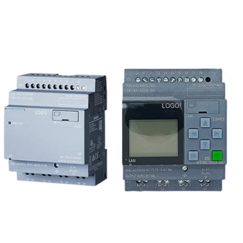 Логический модуль plc с логотипом 8 8