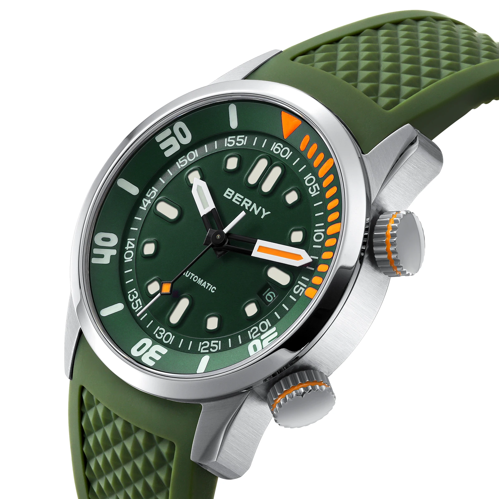 Berny автоматические часы для дайвинга - Фотография_2
