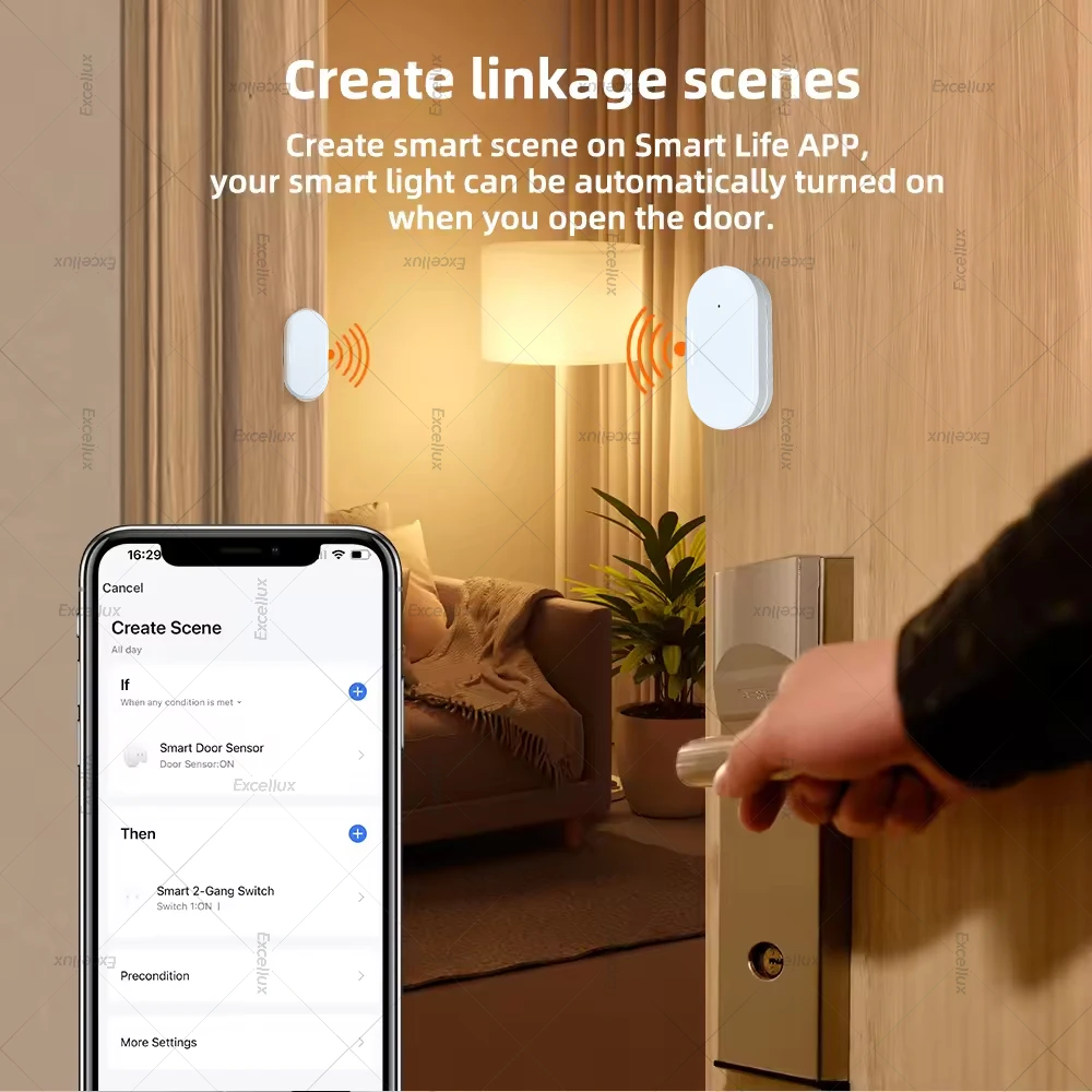 Zigbee 3,0 датчик двери - Фотография_4
