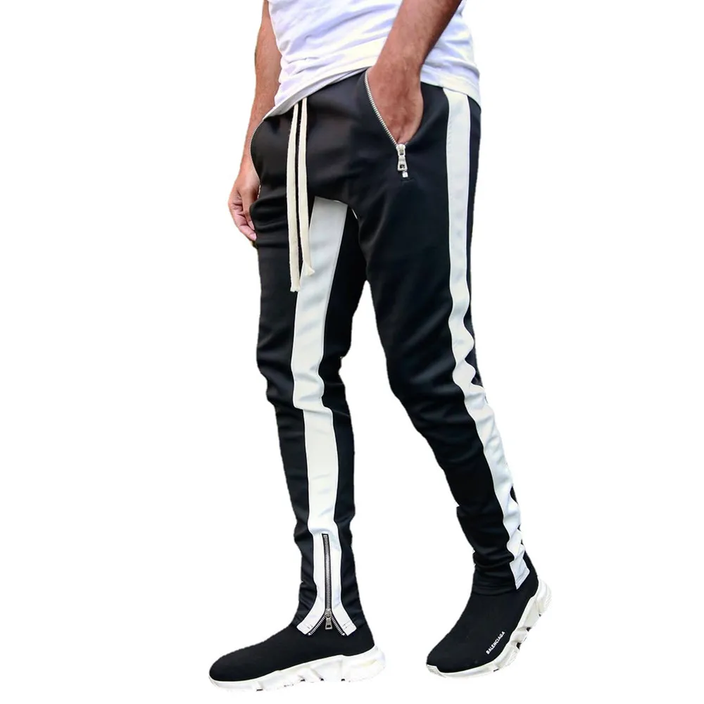Брюки мужские спортивные на молнии - Фотография_5