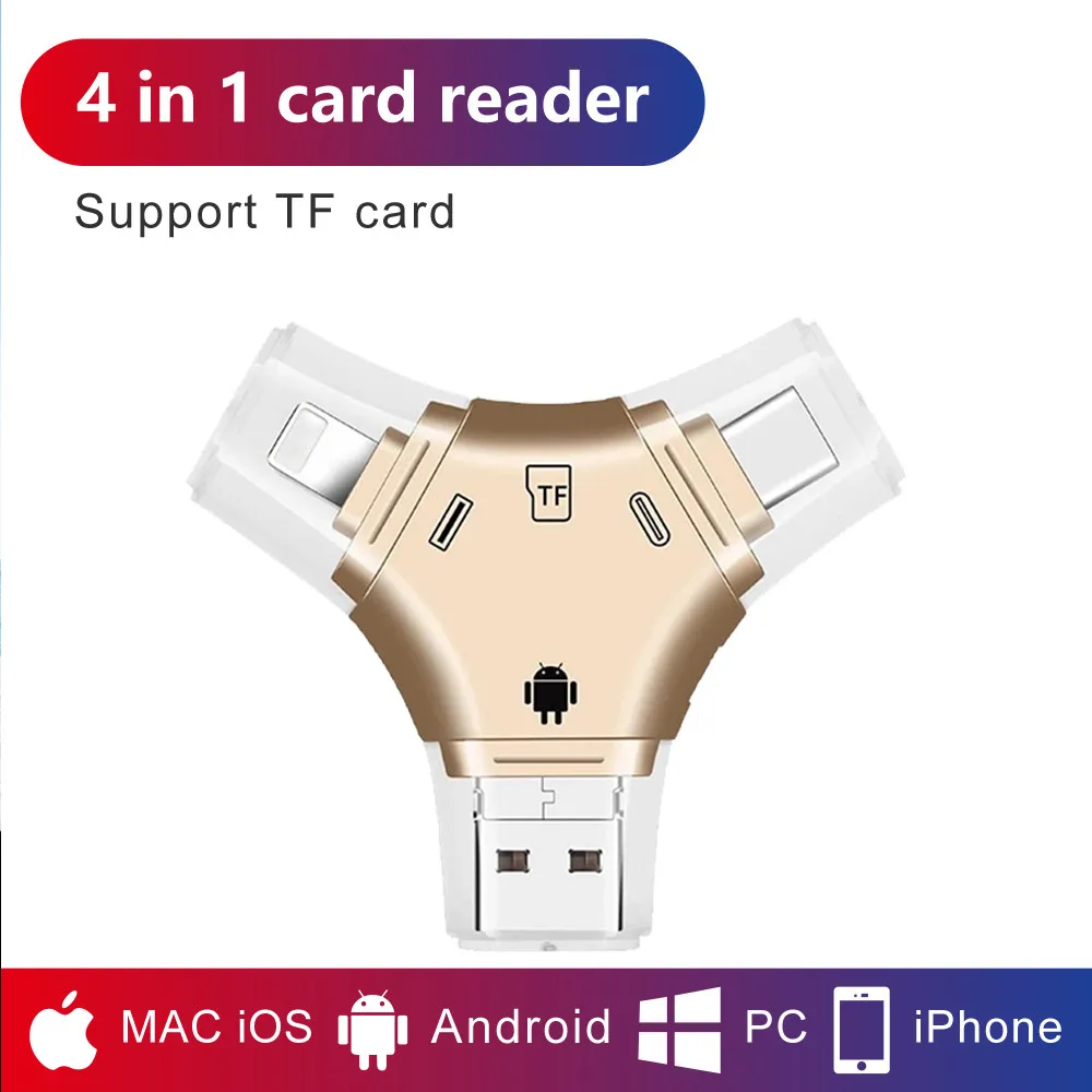 4-в-1 mini tf card reader micro - Фотография_5