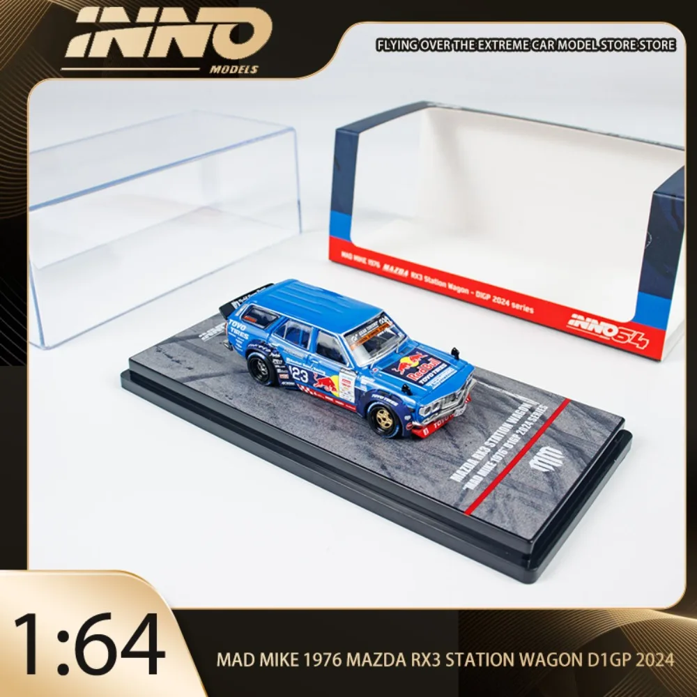 Inno 1:64 mad mike 1976 mazda rx3