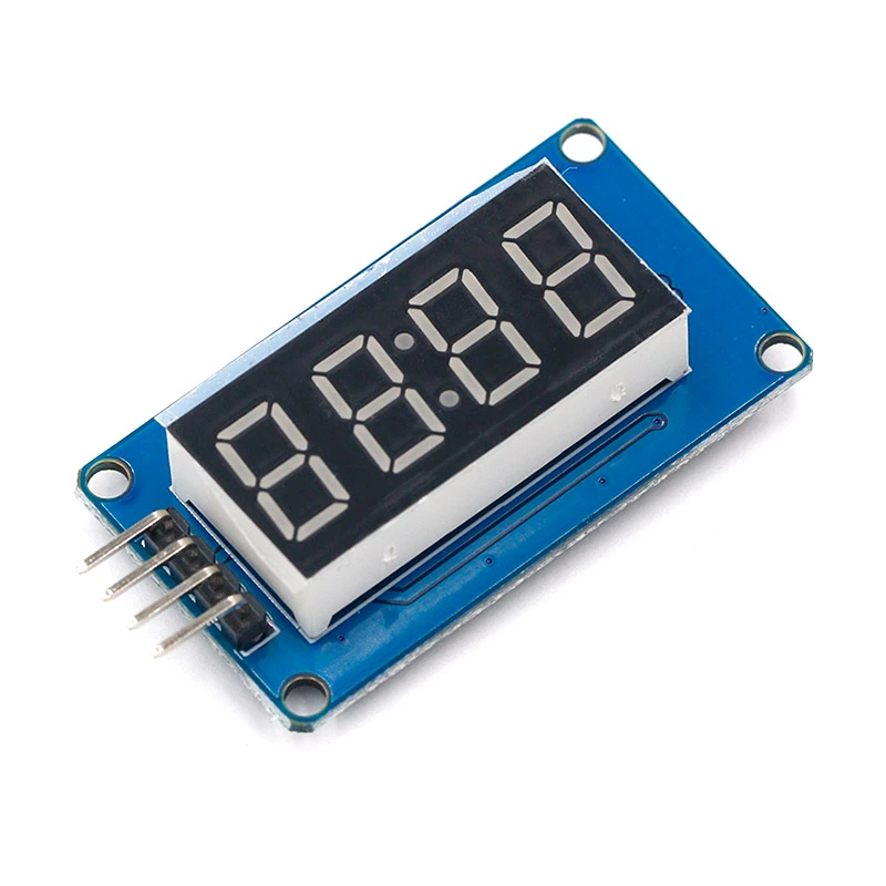 Модуль цифрового светодиодного дисплея tm1637 для arduino - Фотография_3