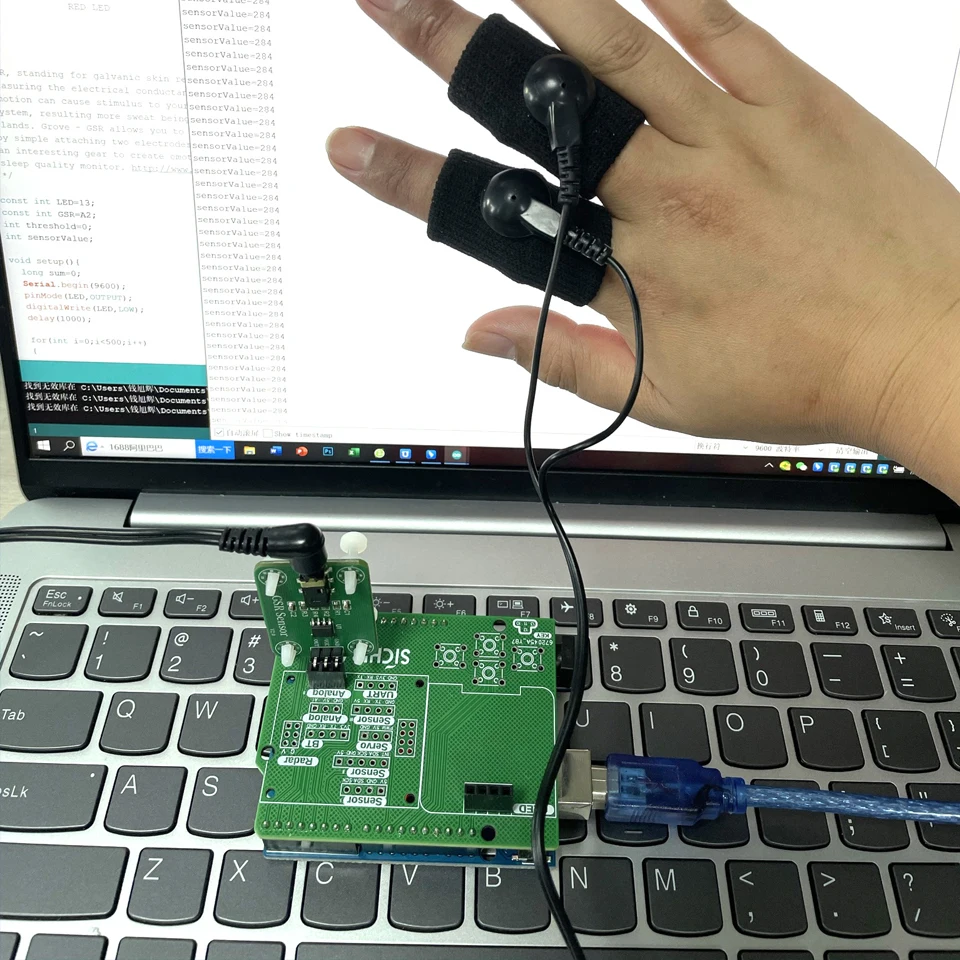 Оцинкованный комплект датчиков реакции на кожу для arduino - Фотография_4