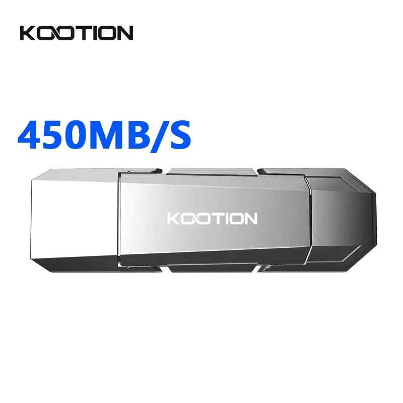 Kootion u54 флэш-накопитель usb c 256 гб 512 гб 450 мб/с usb 3