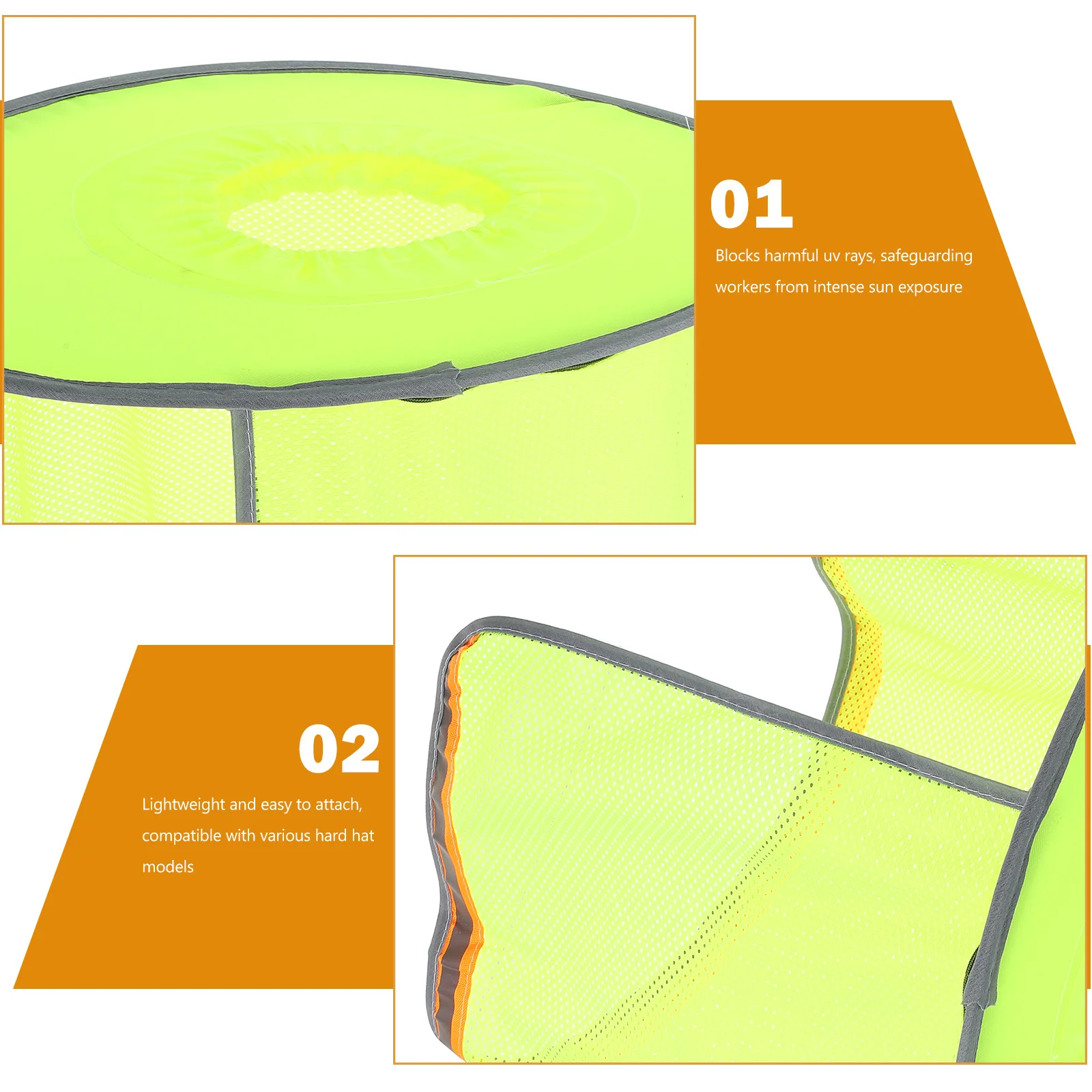 Каска солнцезащитный козырек с полными полями - Фотография_5