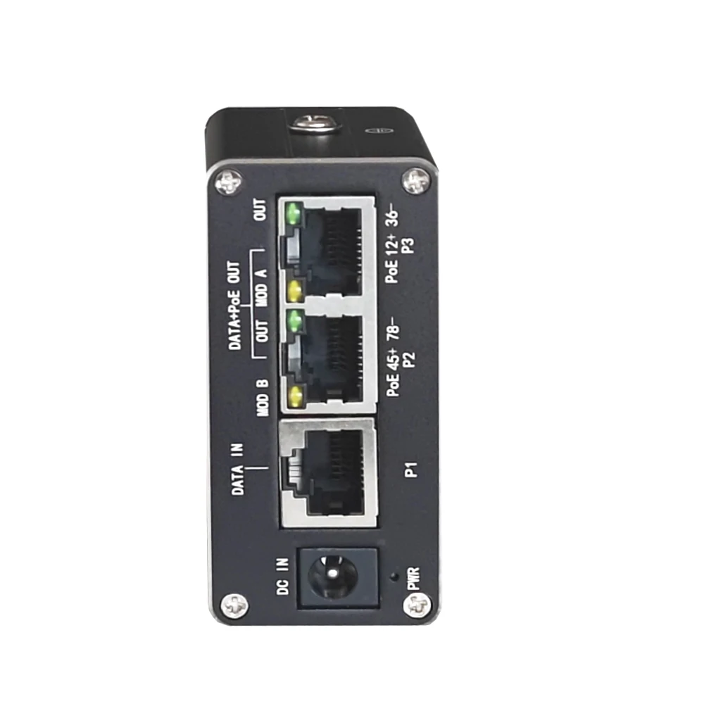 Мини-гигабитный инжектор poe 24 в постоянного тока или 48 в
